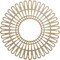 Ekena Millwork Cornelius Wood Fretwork Pierced Ceiling Medallion, Birch, 32"OD x 11 7/8"ID x 1/4"T CMWP32X0250CRBI - alternate 1